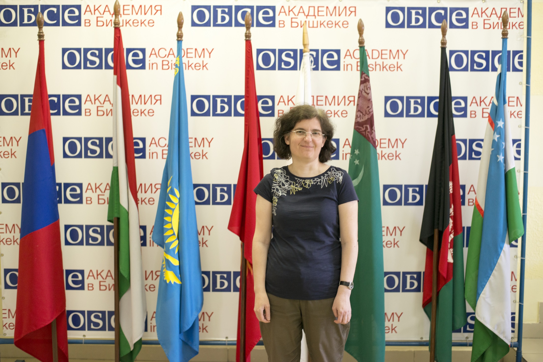 Aine at OSCE Academy